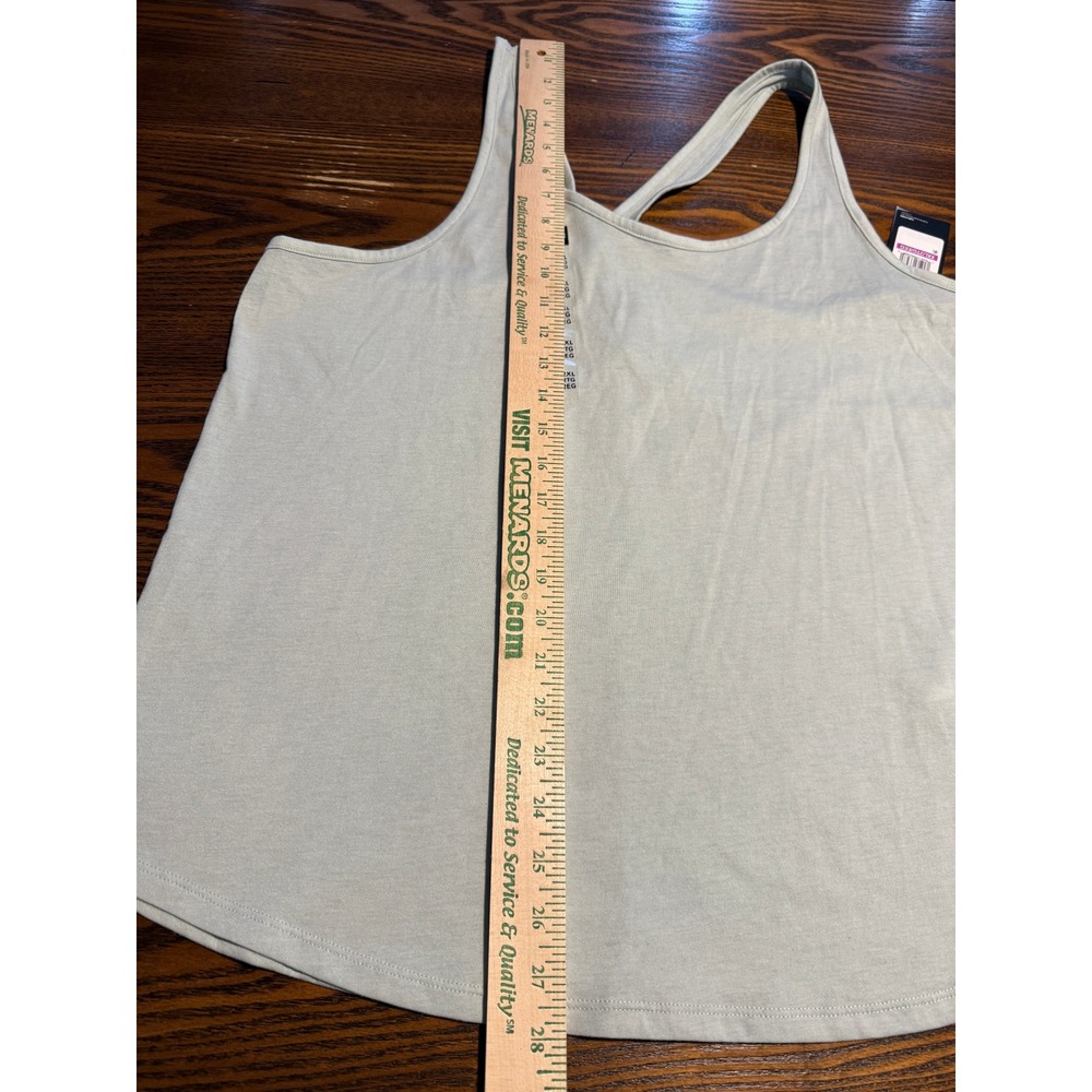 Under Armour HeatGear Loose Tank Top Womens XXL Green Crisscross Back Athleisure - Picture 8 of 16
